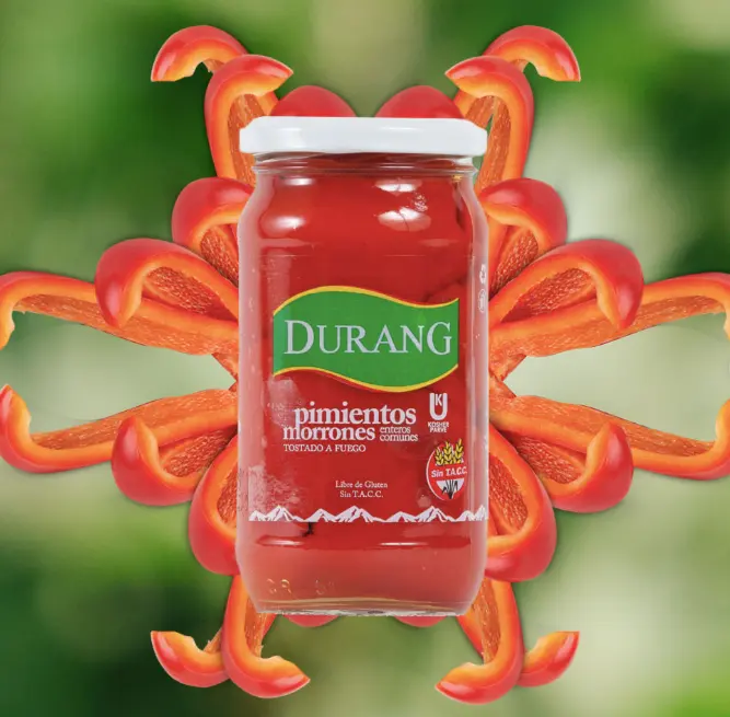 Pickles - Pimientos - Frasco 800Grs - Durang
