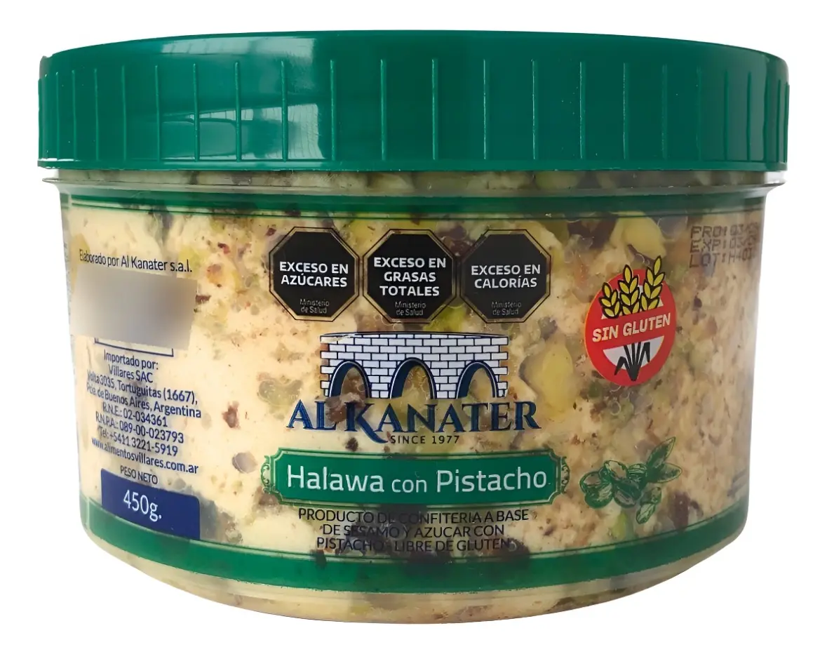 Halawa con Pistacho