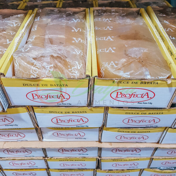 DULCE DE BATATA A LA VAINILLA 2 Kg