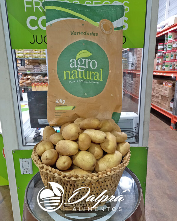 Papa Lavada Natural Orgánica Agro Natural