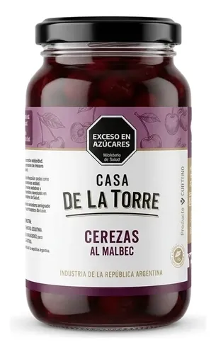 CEREZAS AL MALBEC  Casa de la Torre