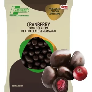 Cranberries c/cobertura Chocolate Semiamargo