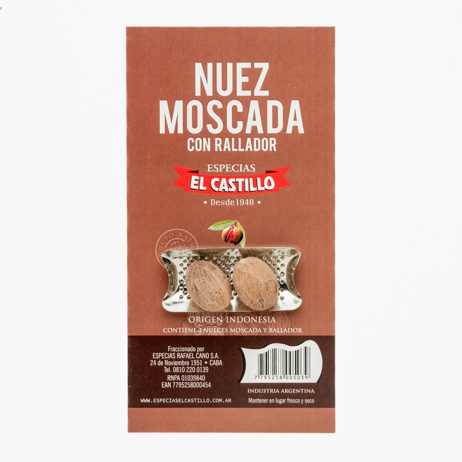 Nuez Moscada c/Rallador