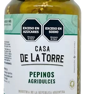 Pepino Agridulce con Aji Jalapeño