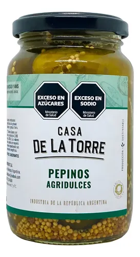 Pepino Agridulce con Aji Jalapeño